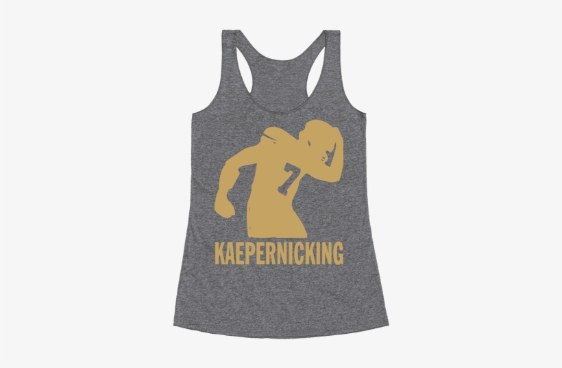 Kaepernicking Racerback Tank Top - I D Rather Be Sleeping Shirt, transparent png download