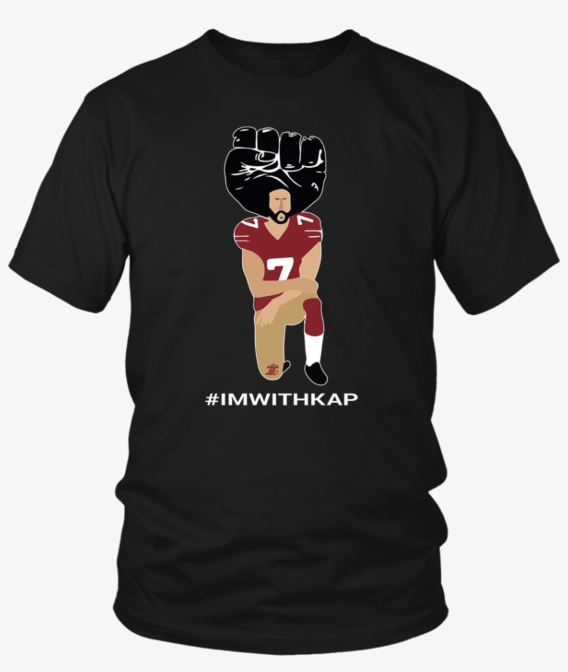Kneeling Colin Kaepernick - 30th Birthday Shirts For Him, transparent png download