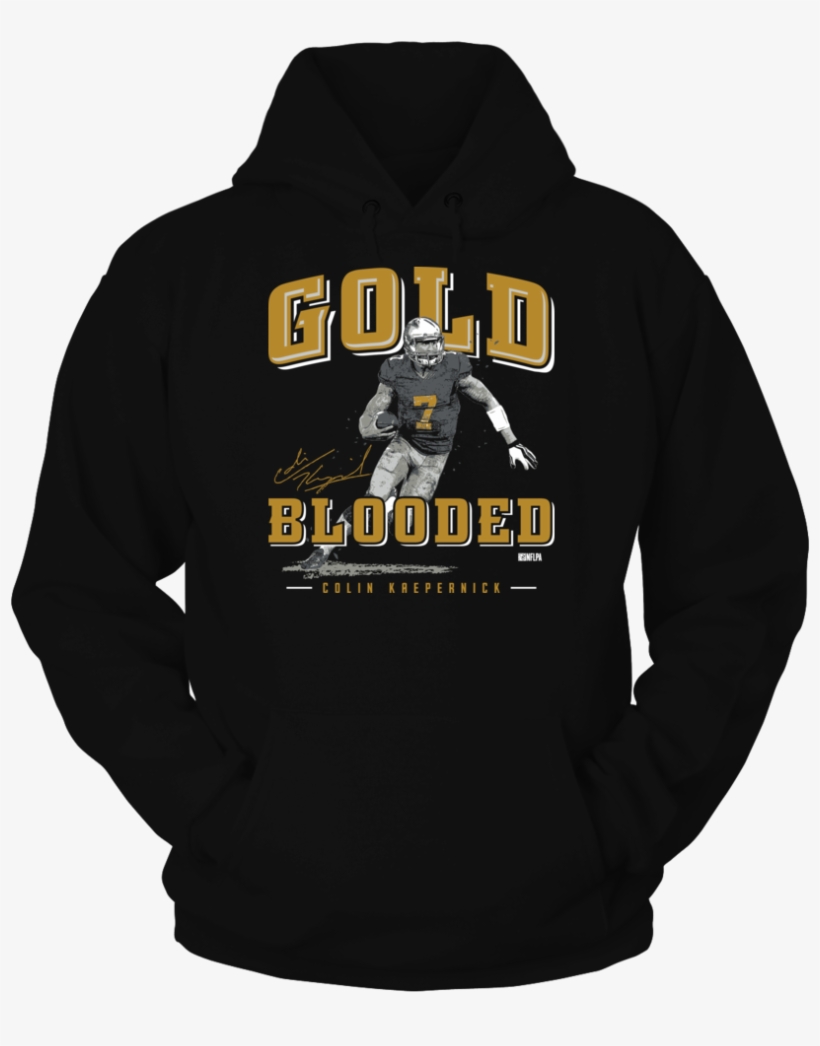 Colin Kaepernick - Gold Blooded - Colorado Buffaloes - Living Roots Alabama - Gildan, transparent png download