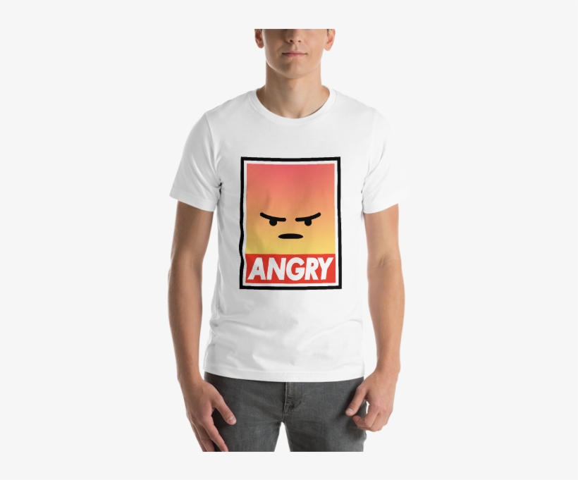 Home / T-shirts / Angry React Tee - Shirt, transparent png download