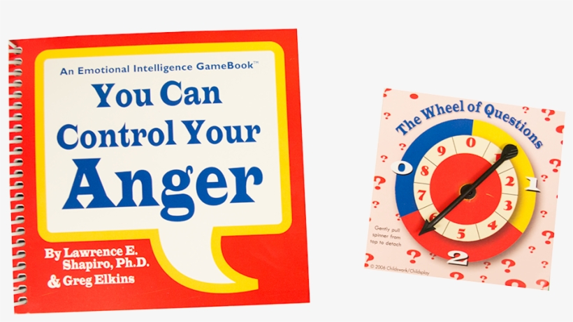 You Can Control Your Anger Spin & Learn Game Book - You Can Control Your Anger Spin And Learn! [book], transparent png download