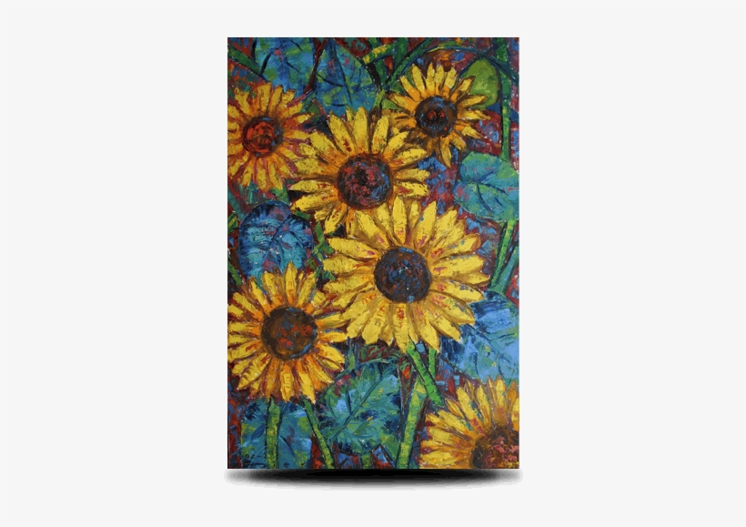 Girasoles, 36×24″ - Sunflower, transparent png download