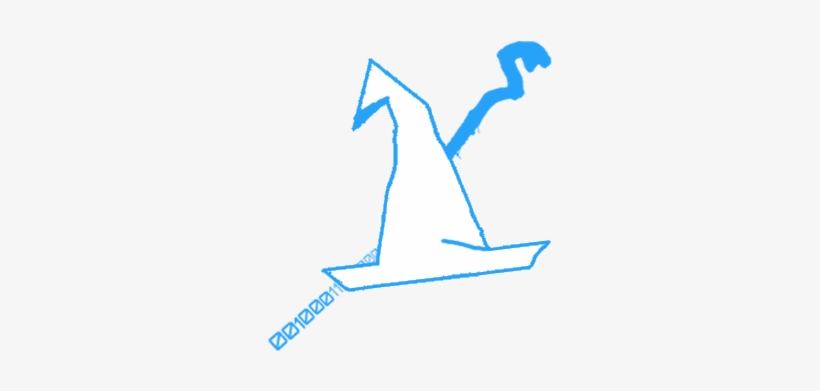 Wizard Staff Logo - Illustration, transparent png download