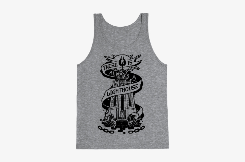 There Is Always A Lighthouse Tank Top - There's Always A Lighthouse Bioshock, transparent png download