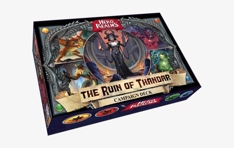 Campaign Decks & Cooperative Adventure - Hero Realms The Ruin Of Thandar Campaign Deck, transparent png download