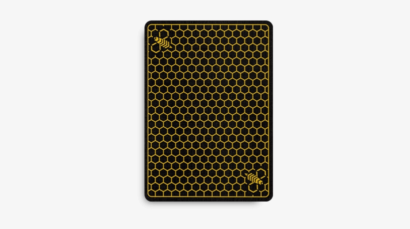 Bee Playing Card Back, transparent png download