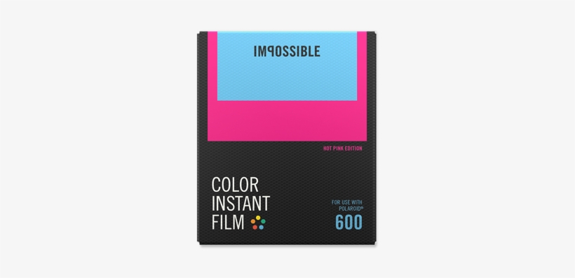 Coloured Film For Polaroid 600 Type Cameras - 600 Film Impossible Project, transparent png download
