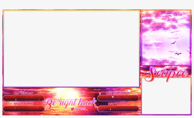 Yungsea Screens Be Right Back - Portable Network Graphics, transparent png download