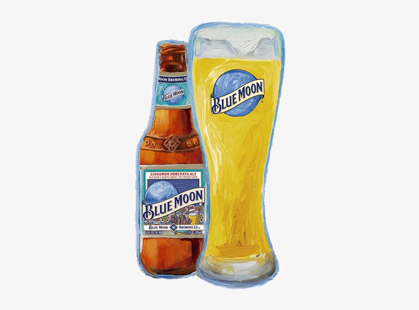 Blue Moon Cinnamon Horchata Ale - Blue Moon Sunshine Citrus Blonde, transparent png download