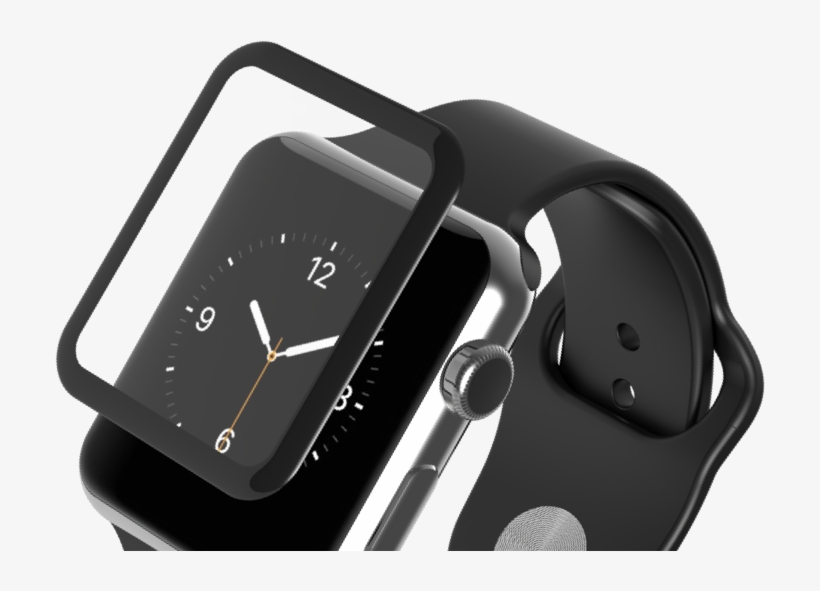 Glass Luxe Apple Watch - Zagg Glass Luxe Screen Protector For Apple Watch Series, transparent png download