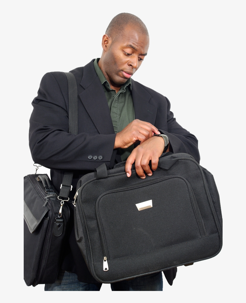 Business Man Travelling, transparent png download