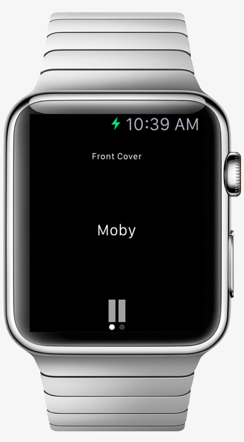 Space Gray Apple Watch With Pink Band, transparent png download