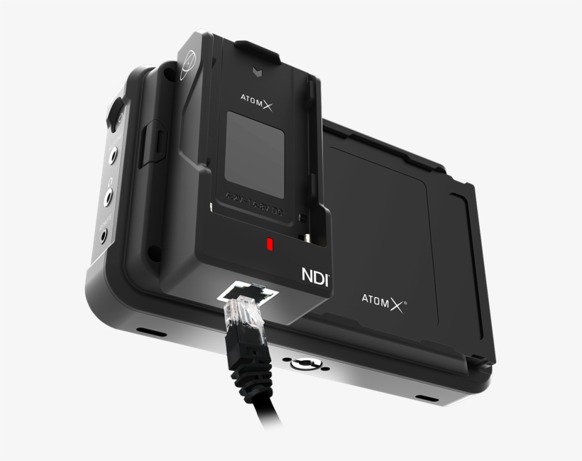 Atomos Atomx Gige/ndi - Atomos Ninja V 5" 4k Hdmi Recording Monitor, transparent png download