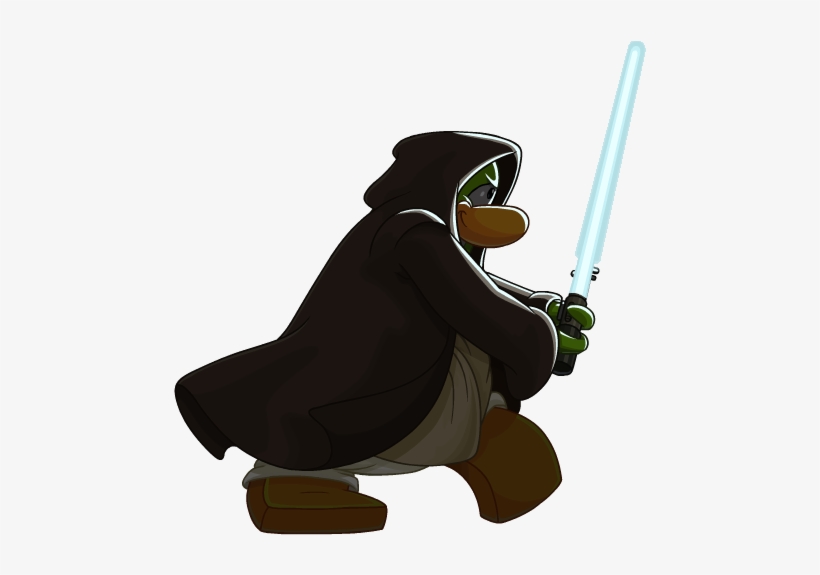 Jedi 1 - Club Penguin Star Wars Jedi, transparent png download