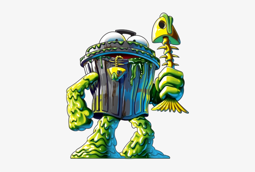 Gg Hero Trashhead - Illustration, transparent png download