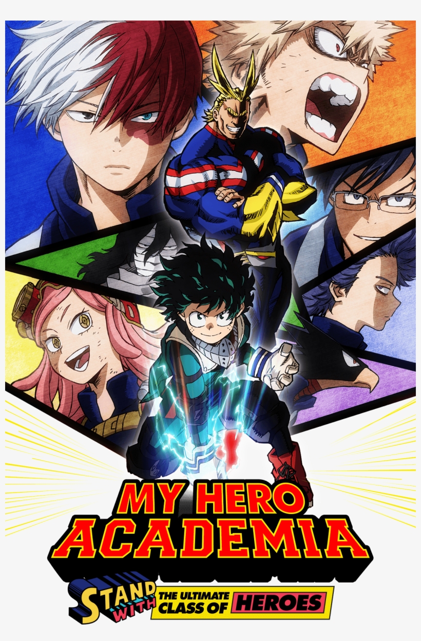 Do Note That The Trailers Seen Below Are Different - My Hero Academia 2 Poster, transparent png download