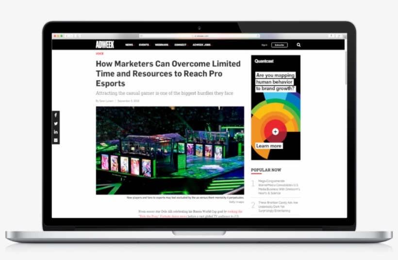 Glow Adweek Esports - Electronics, transparent png download