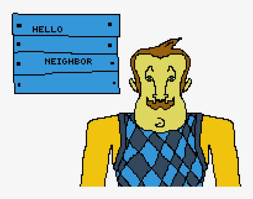 Hello Neighbor - Cartoon, transparent png download