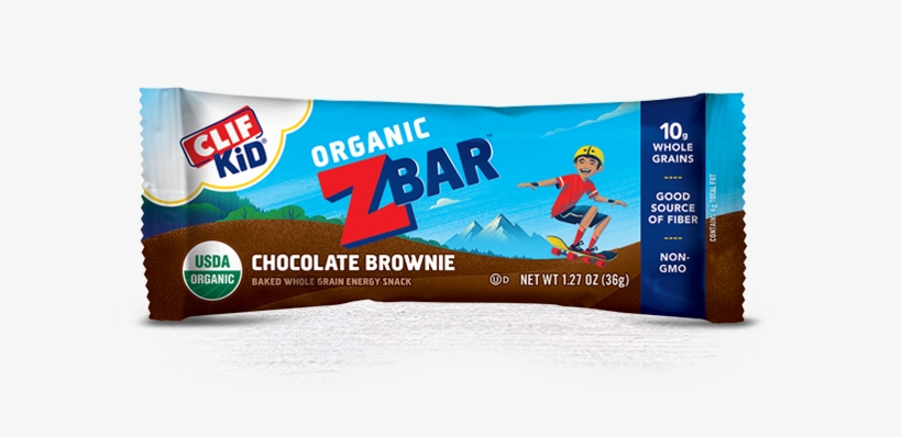 Chocolate Brownie Packaging - Clif Z Bar Iced Oatmeal Cookie, transparent png download