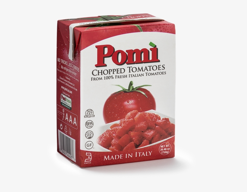Chopped Tomatoes - Pomi - Chopped Tomatoes - 26.46 Oz., transparent png download