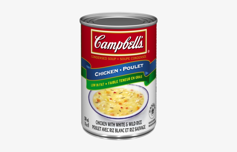 Campbells Chicken And Wild Rice Soup - Campbell S Campbell's Chicken Condensed Vegetable Soup, transparent png download