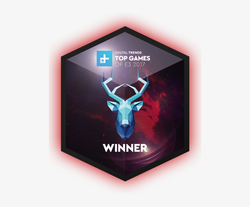 Digital Trends Top Games Of E3 2017 Awards - Cool Stag Head T Shirt For Harry Potter Fan Groom Hunters, transparent png download