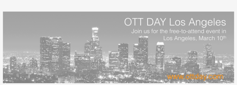 Ott Day Los Angeles Facebook Banner - La Skyline Canvas Lunch Bag By Demon Decal, transparent png download