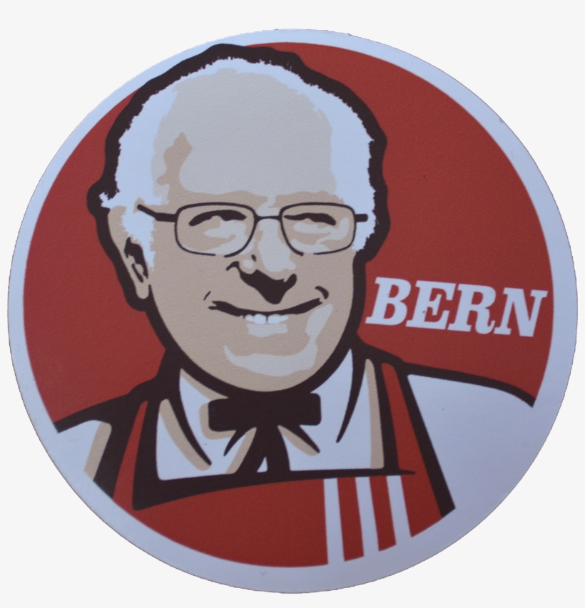 Berny Sanders Parody Sticker - Cartoon, transparent png download