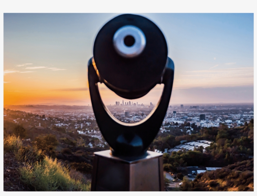 Los Angeles 102d Notecard - Los Angeles, transparent png download