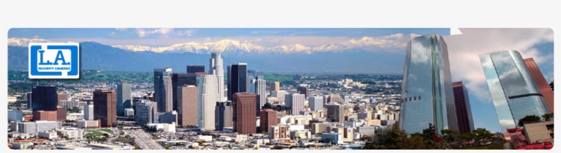 Security Camera Installation Los Angeles, Ca - Los Angeles Rectangle Magnet, transparent png download