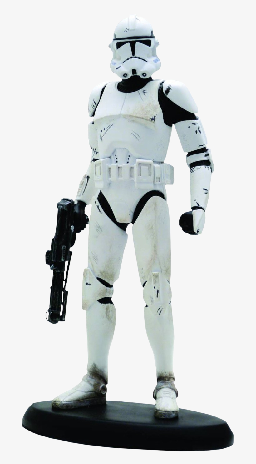 Star - Star Wars Clone Trooper Statue, transparent png download