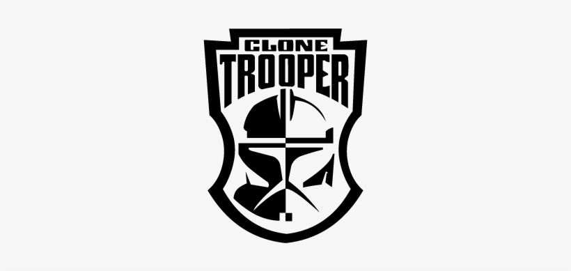 Clone Trooper Logo Vector - Clone Trooper Logo Png, transparent png download