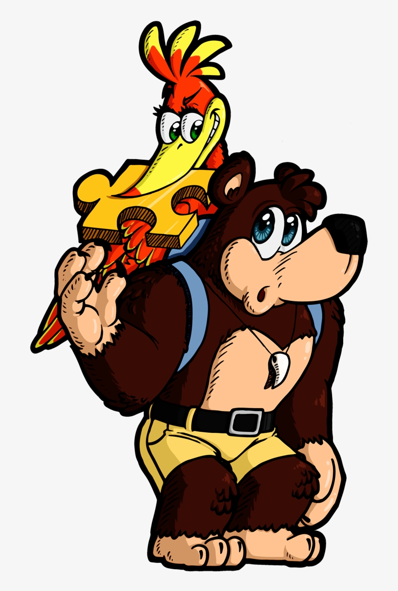 Banjo Kazooie Logo Transparent
