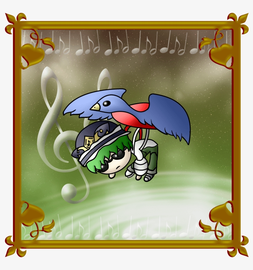 Although This Mix Focuses On Parsee's Theme, Green-eyed - Portable Network Graphics, transparent png download