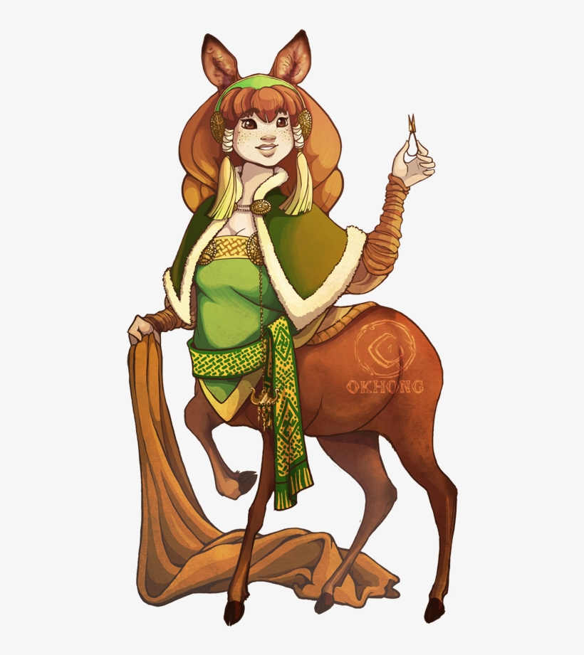 Npc In Okhong - Centaur Doe, transparent png download