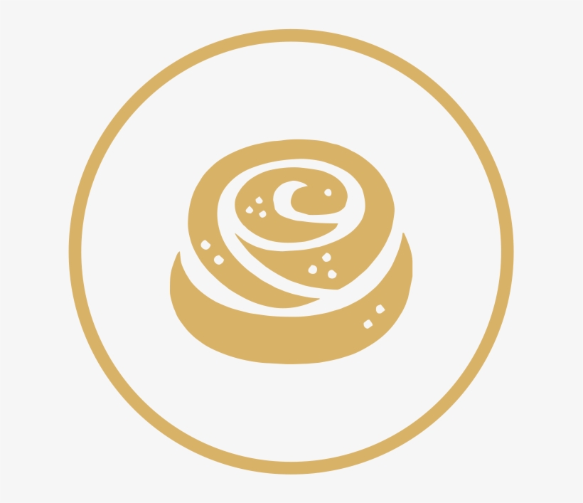Vector Black And White Download Free On - Cinnamon Rolls Clip Art, transparent png download