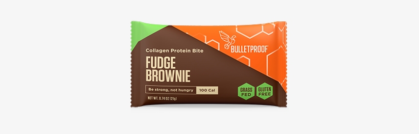 Bulletproof Fudge Brownie Collagen Protein Bite, transparent png download