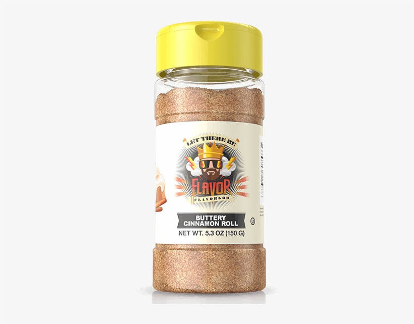 Buttery Cinnamon Roll - Flavor God Spicy Everything Seasoning, 5oz, transparent png download
