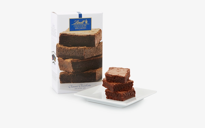 Image For Classic Chocolate Brownie Mix From Lindtusa - Lindt Brownies, transparent png download