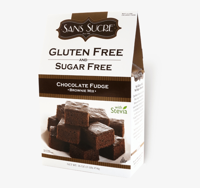 Sans Sucre Gluten Free And Sugar Free Brownie Mix,, transparent png download