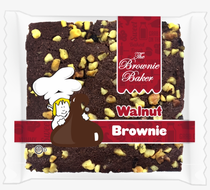 Click For Nutrition - Brownie Baker Cookie, Chocolate Chip - 12 Pack, 4 Oz, transparent png download