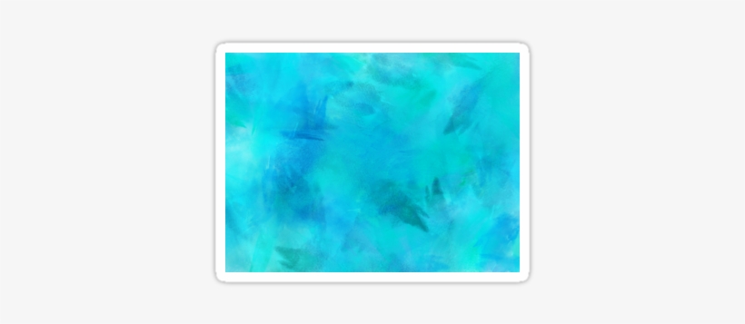 Notebook Paper Texture Png Turquoise Blue Watercolor - Watercolor Painting, transparent png download