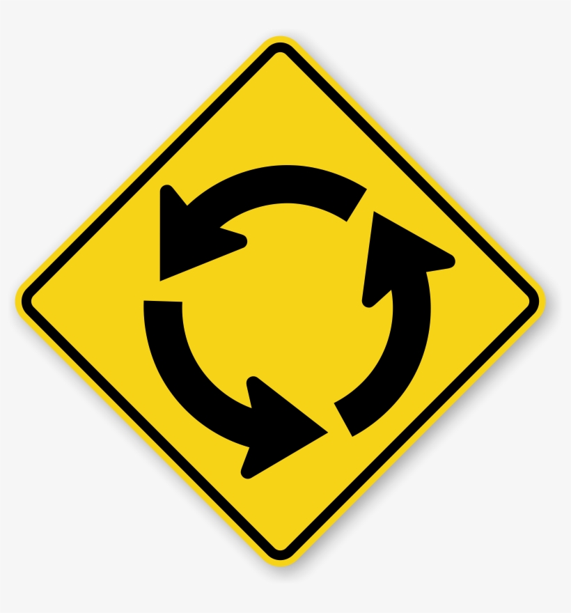 Zoom, Price, Buy - Roundabout Sign, transparent png download