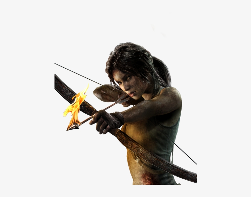 Download Png - Tomb Raider Lara Croft 2013 Camilla Luddington 24x18, transparent png download