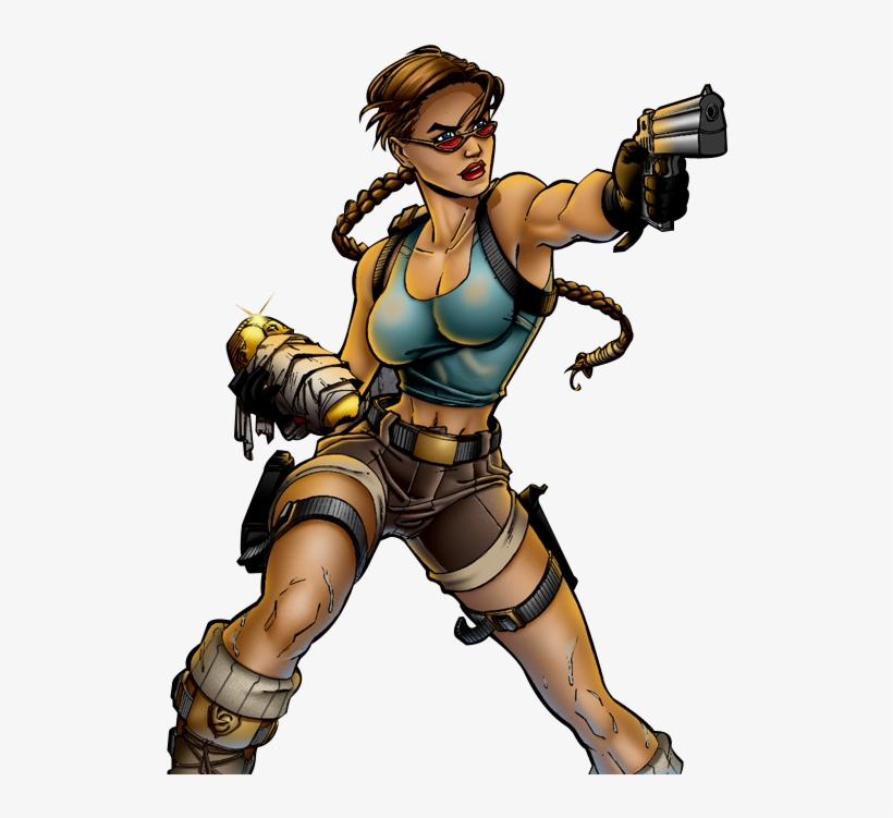 Ur Reaction If They Make A New Tomb Raider 1 Remake - Tomb Raider Comic Png, transparent png download