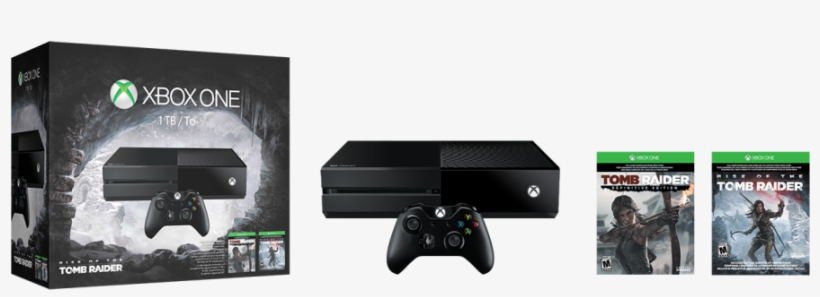 Xbox One Tomb Raider Bundle Box Shot - Tomb Raider Xbox One Bundle, transparent png download