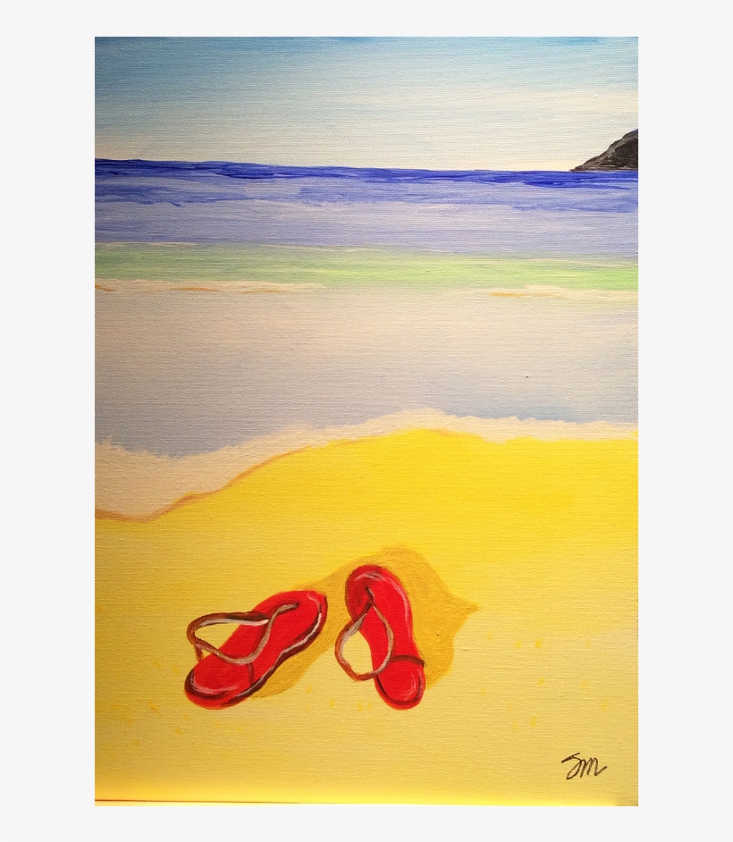 “sandals” - Flip-flops, transparent png download