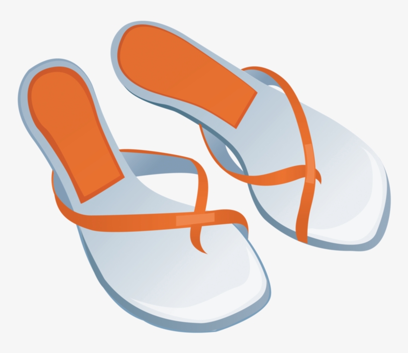 Graphic Library Library Forgetmenot Footwear Flip Flops - Shoe, transparent png download