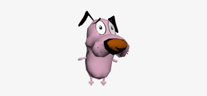 5 - Courage The Cowardly Dog Model, transparent png download