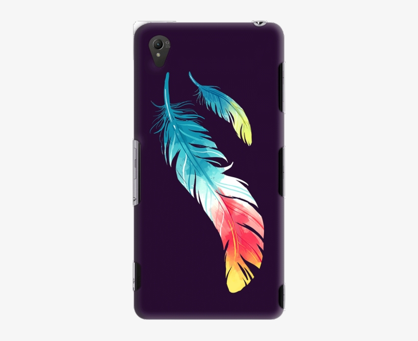 Feather In Colors Case - Feather Samsung Galaxy S8 Slim Case By Freeminds, transparent png download
